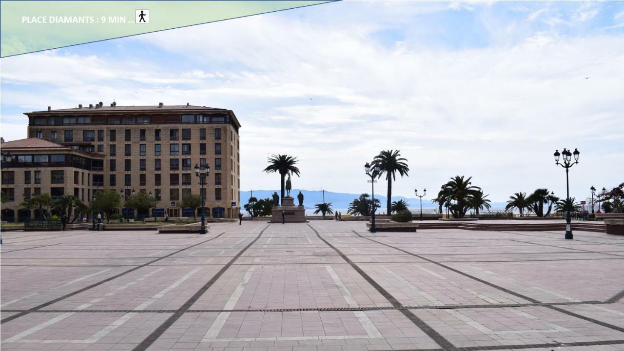 Centre Ajaccio ☆ Wifi ☆ Clim ☆ Plages Eksteriør bilde