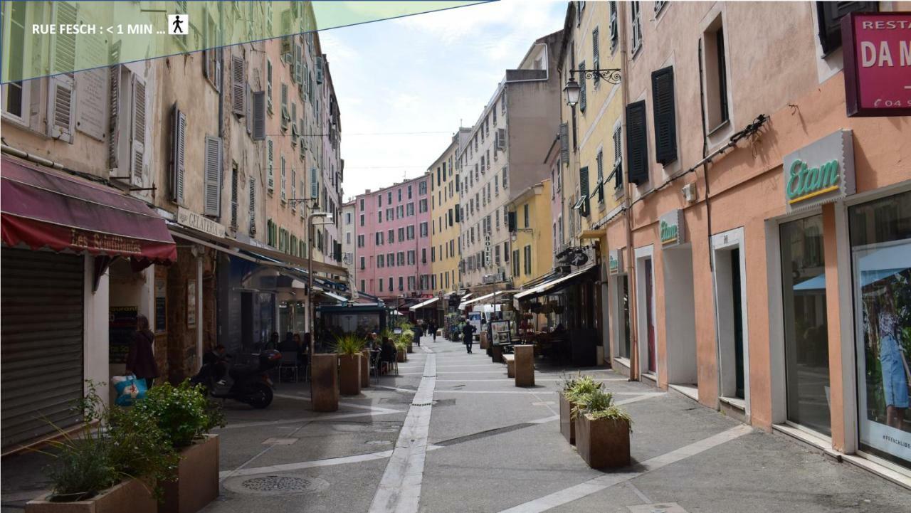 Centre Ajaccio ☆ Wifi ☆ Clim ☆ Plages Eksteriør bilde